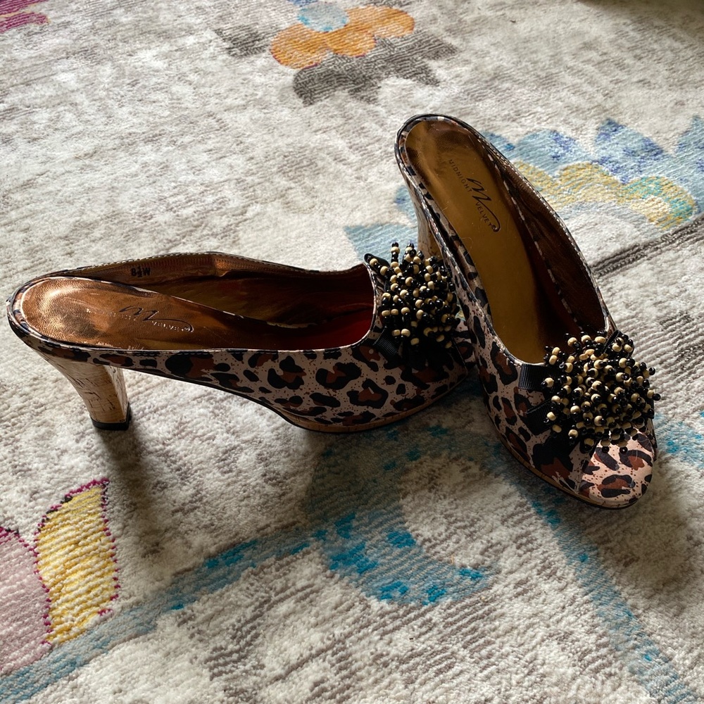 Midnight Velvet heels